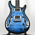 PRS Hollowbody II Piezo w/ 10 Top Electric Guitar- Faded Blue Jean Wraparound Smokeburst 2025 (0416932)