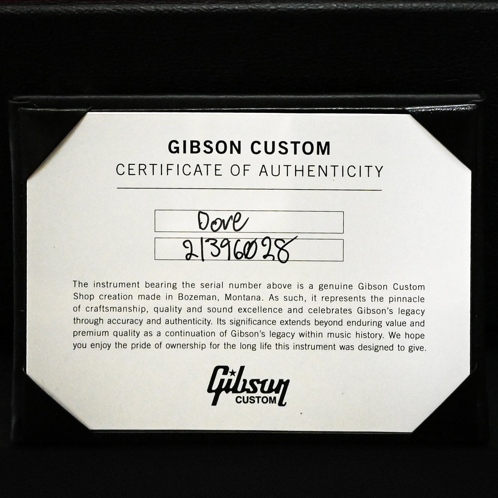 Gibson Custom Dove Anniversary Limited Edition- Cremona Burst 2026 (21396028)
