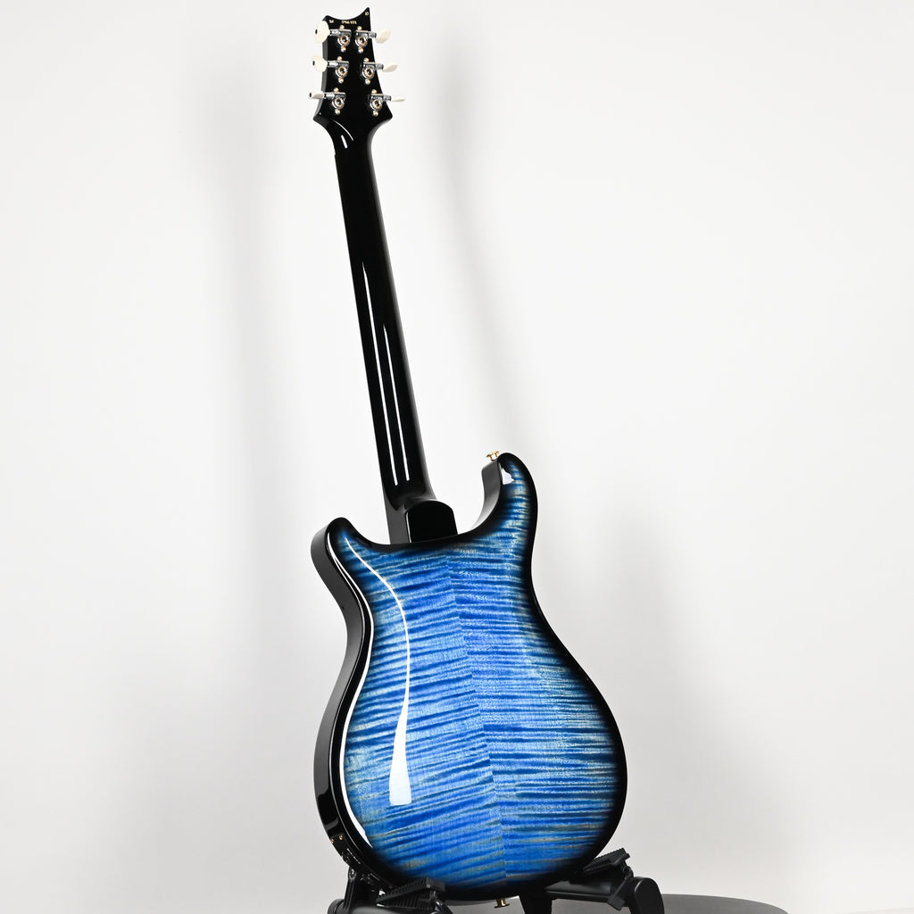 PRS Hollowbody II Piezo w/ 10 Top Electric Guitar- Faded Blue Jean Wraparound Smokeburst 2025 (0416932)