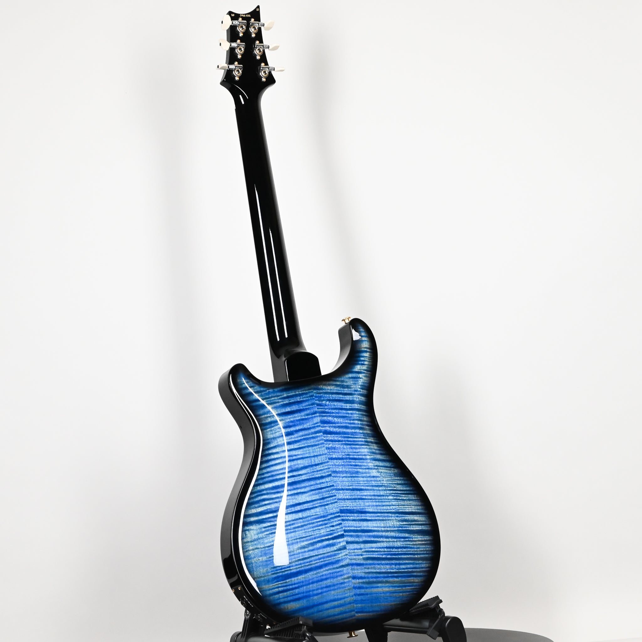 PRS Hollowbody II Piezo w/ 10 Top Electric Guitar- Faded Blue Jean Wraparound Smokeburst 2025 (0416932)