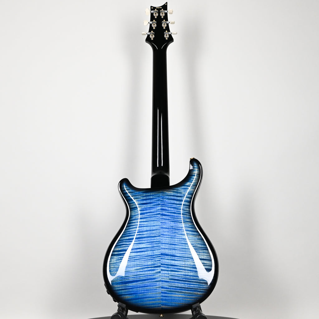 PRS Hollowbody II Piezo w/ 10 Top Electric Guitar- Faded Blue Jean Wraparound Smokeburst 2025 (0416932)