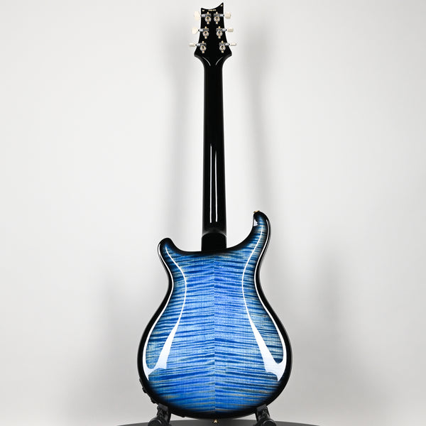 PRS Hollowbody II Piezo w/ 10 Top Electric Guitar- Faded Blue Jean Wraparound Smokeburst 2025 (0416932)