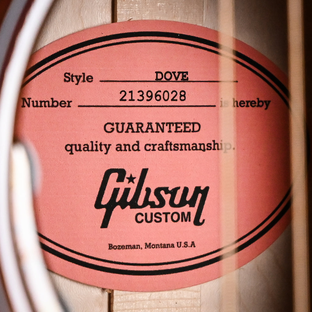 Gibson Custom Dove Anniversary Limited Edition- Cremona Burst 2026 (21396028)