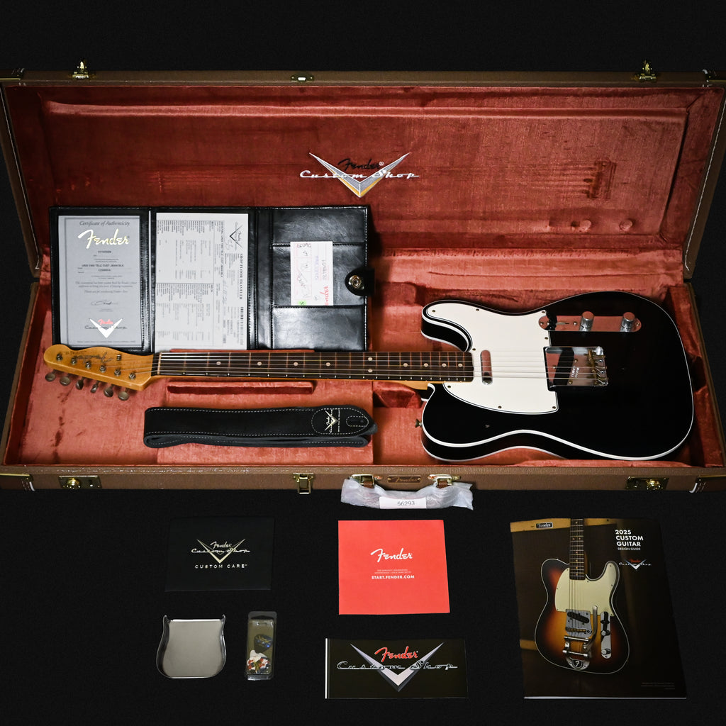 Fender Custom Shop 1960 Telecaster Custom Journeyman- Black 2026 (CZ589654)