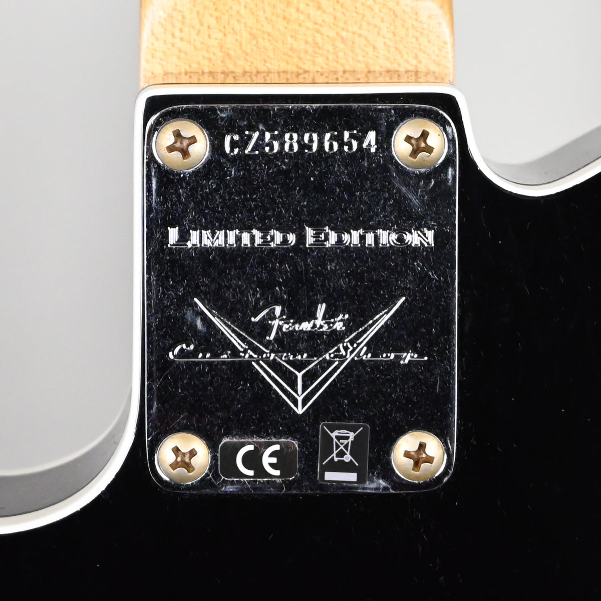Fender Custom Shop 1960 Telecaster Custom Journeyman- Black 2026 (CZ589654)