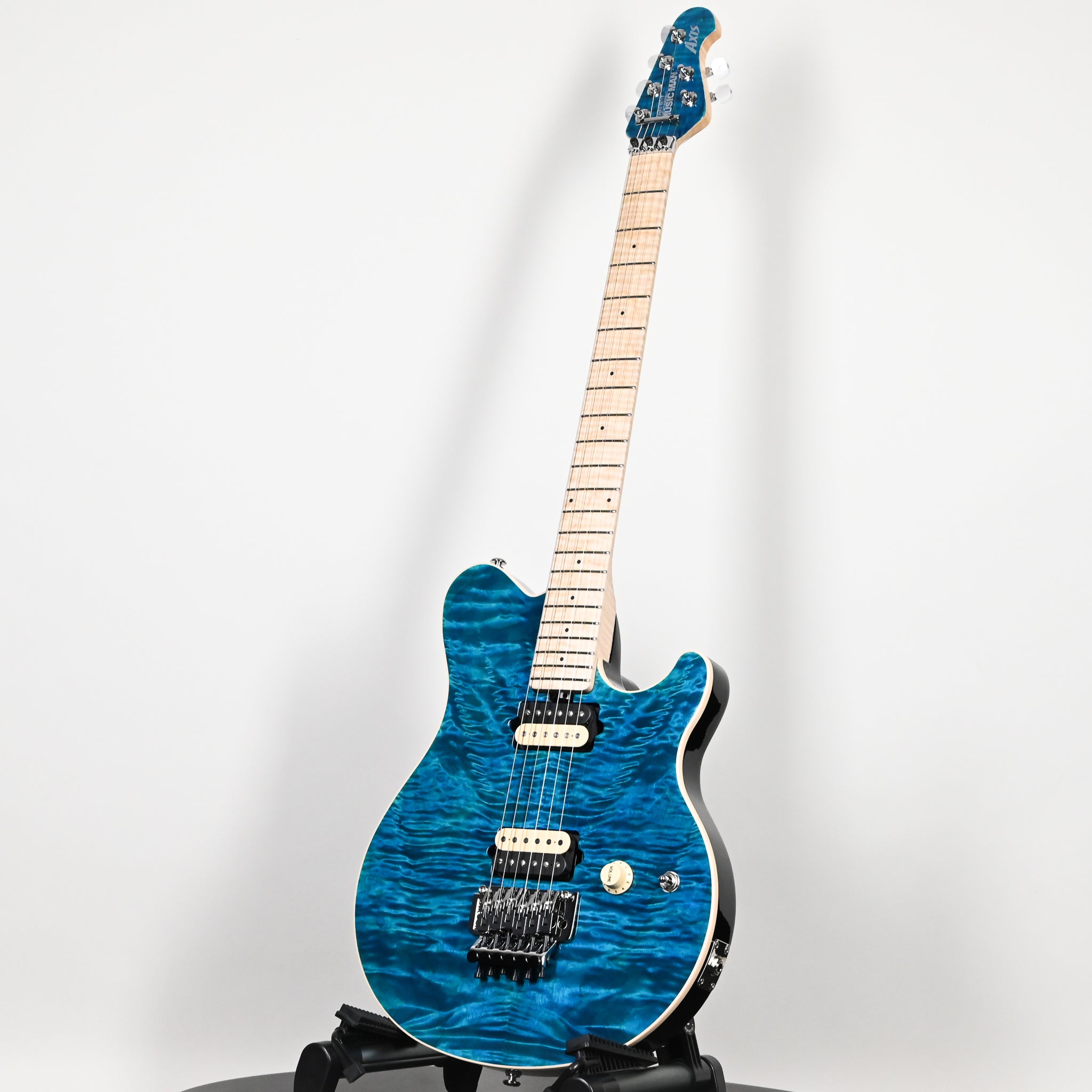 Ernie Ball Music Man Axis 30th Anniversary (No. 39 of 100) Electric Guitar- Translucent Blue 2026 (H10919)