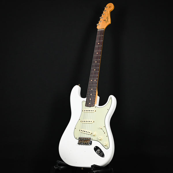 Fender Custom Shop '64 Stratocaster Journeyman- Aged Olympic White 2024 (CZ577520)