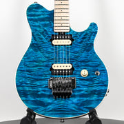 Ernie Ball Music Man Axis 30th Anniversary (No. 39 of 100) Electric Guitar- Translucent Blue 2026 (H10919)