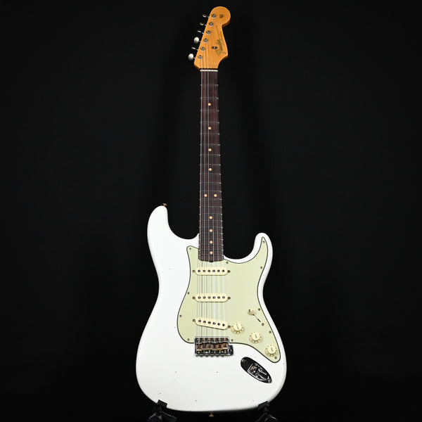 Fender Custom Shop '64 Stratocaster Journeyman- Aged Olympic White 2024 (CZ577520)