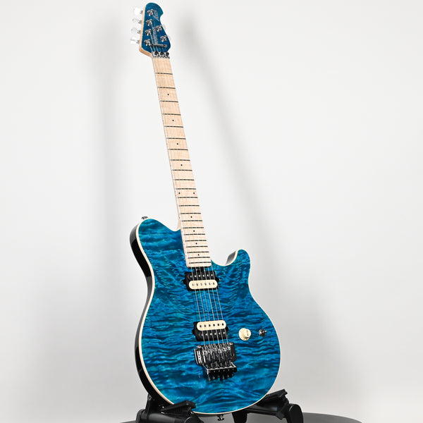 Ernie Ball Music Man Axis 30th Anniversary (No. 39 of 100) Electric Guitar- Translucent Blue 2026 (H10919)