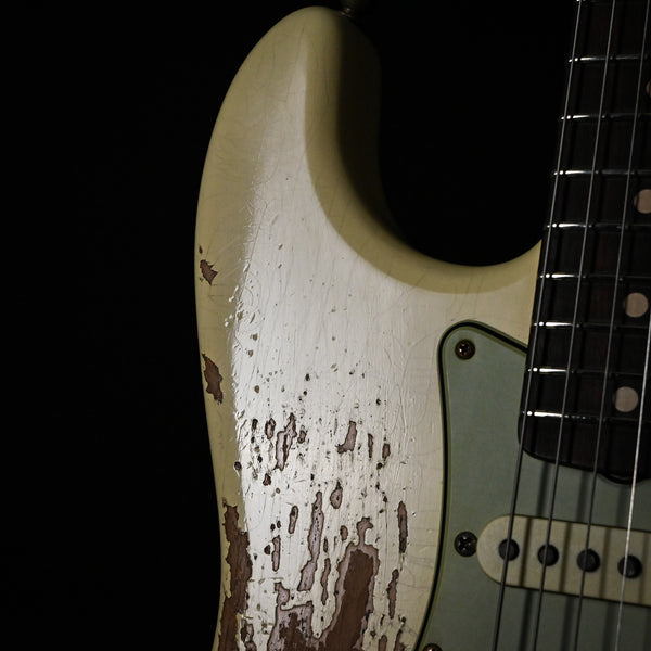 Fender Custom Shop 1962 Stratocaster w/ Handwound 60/63 Pickups, Heavy Relic- Vintage White 2025 (CZ585874)