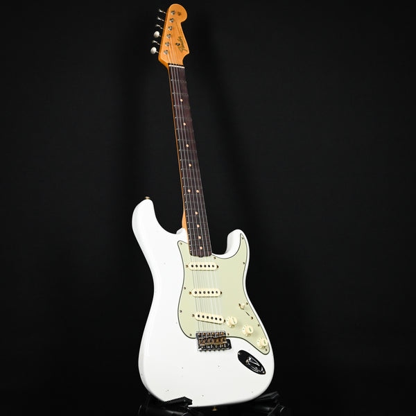 Fender Custom Shop '64 Stratocaster Journeyman- Aged Olympic White 2024 (CZ577520)