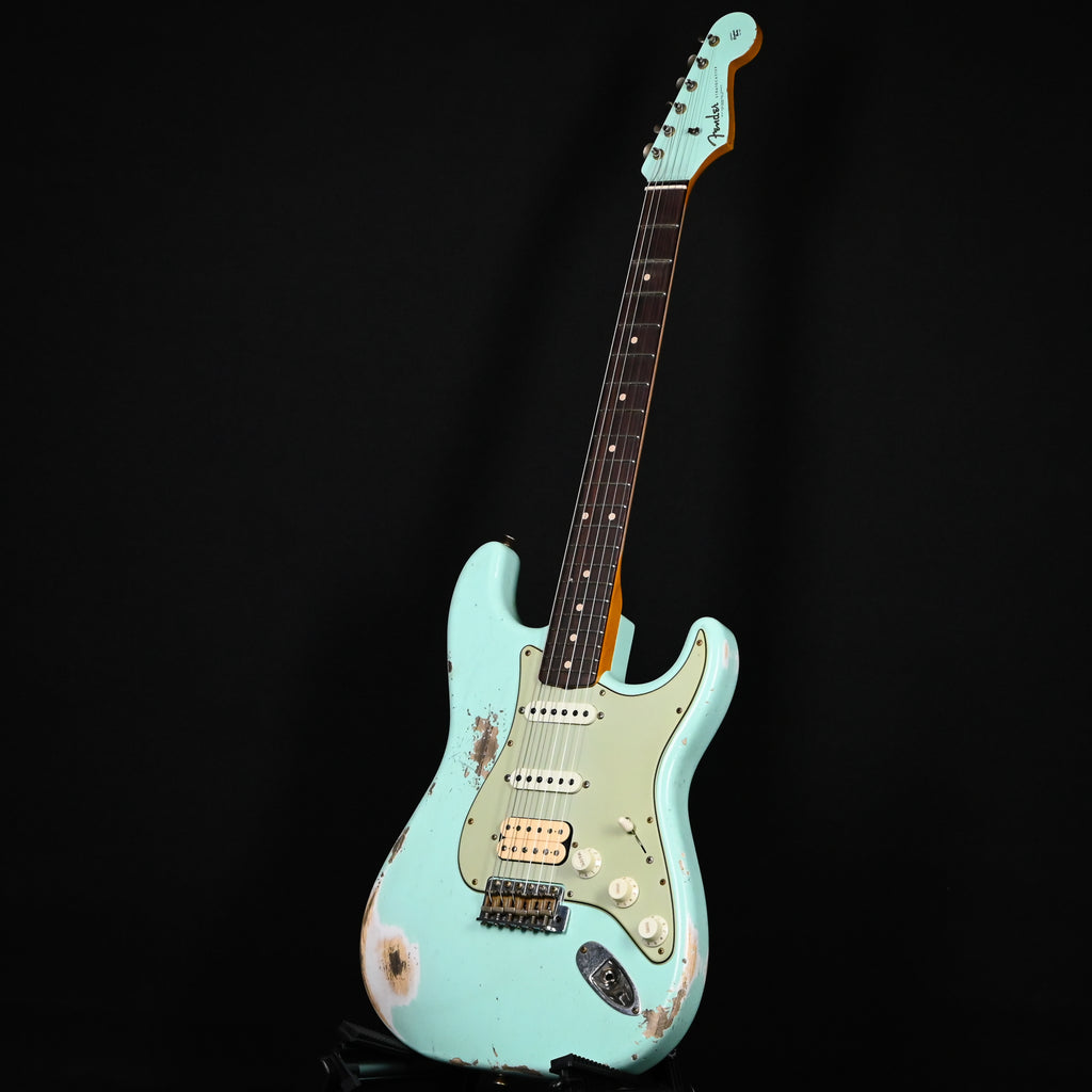 Fender Custom Shop '62 Stratocaster HSS w/ Painted Headcap, Heavy Relic- Surf Green 2026 (R150489)