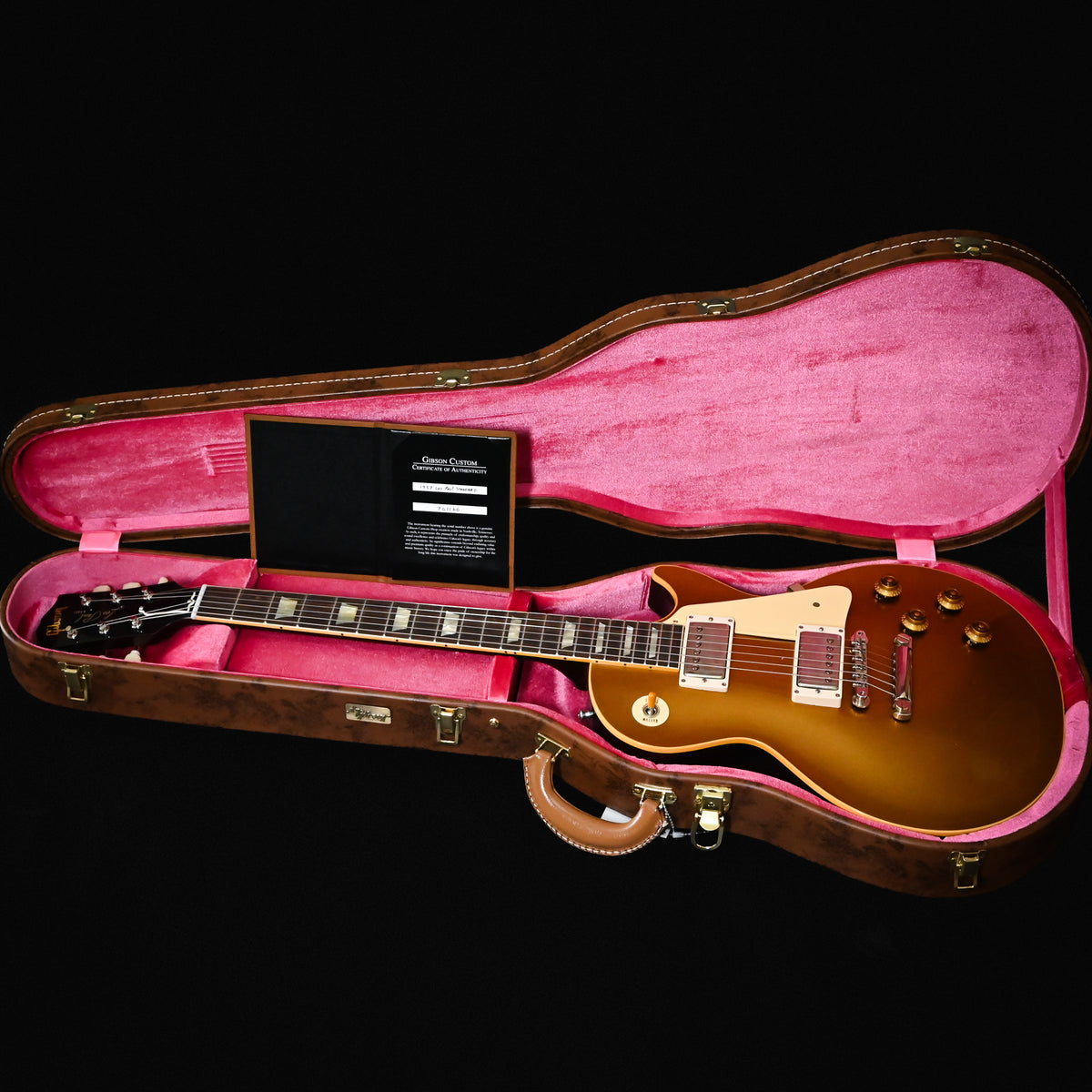 Gibson Custom 1957 Les Paul Goldtop Darkback Reissue VOS- Double Gold 2026 (74896)
