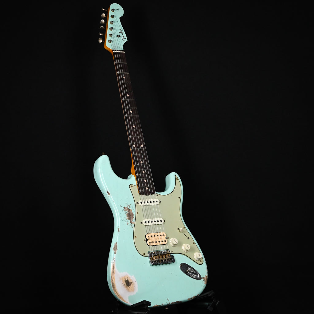 Fender Custom Shop '62 Stratocaster HSS w/ Painted Headcap, Heavy Relic- Surf Green 2026 (R150489)