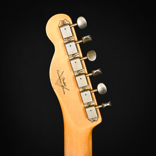 Fender Custom Shop '59 Telecaster Custom Relic- Wide Fade Chocolate 3 Tone Sunburst 2024 (CZ574518)