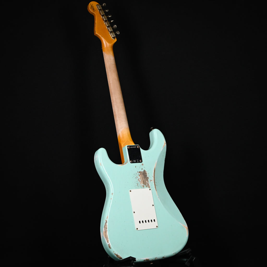 Fender Custom Shop '62 Stratocaster HSS w/ Painted Headcap, Heavy Relic- Surf Green 2026 (R150489)