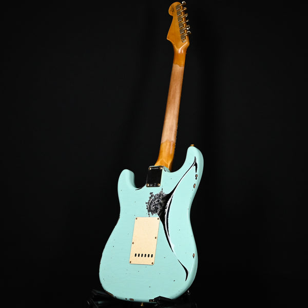 Fender Custom Shop 1962 Stratocaster Heavy Relic w/ Gold Hardware & Josefina Handwound Pickups- Surf Green/ Black Paisley 2025 (R139355)