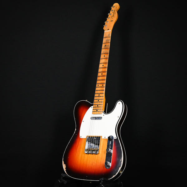 Fender Custom Shop '59 Telecaster Custom Relic- Wide Fade Chocolate 3 Tone Sunburst 2024 (CZ574518)