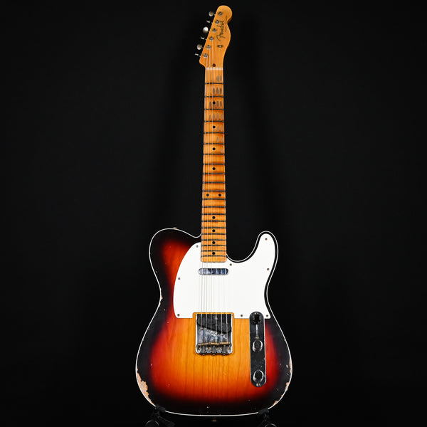 Fender Custom Shop '59 Telecaster Custom Relic- Wide Fade Chocolate 3 Tone Sunburst 2024 (CZ574518)