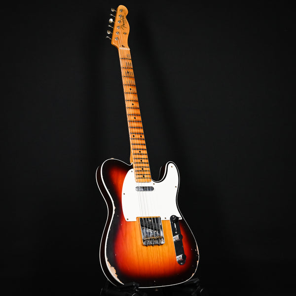 Fender Custom Shop '59 Telecaster Custom Relic- Wide Fade Chocolate 3 Tone Sunburst 2024 (CZ574518)