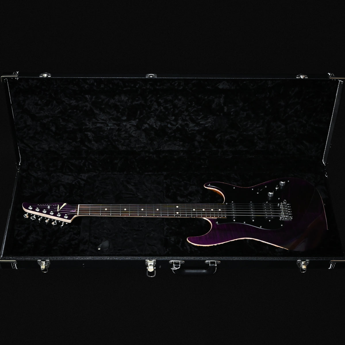 Tom Anderson Custom Drop Top Classic Electric Guitar- Transparent Purple w/ Binding 2026 (08-13-26N)
