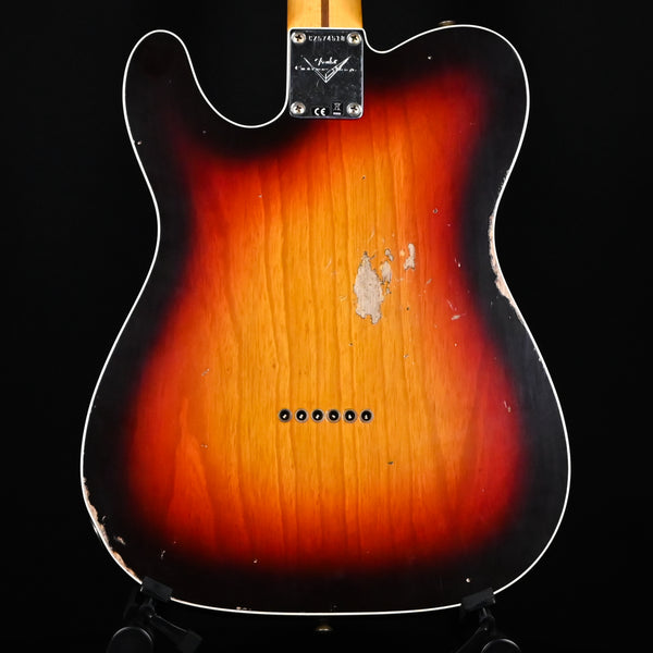 Fender Custom Shop '59 Telecaster Custom Relic- Wide Fade Chocolate 3 Tone Sunburst 2024 (CZ574518)