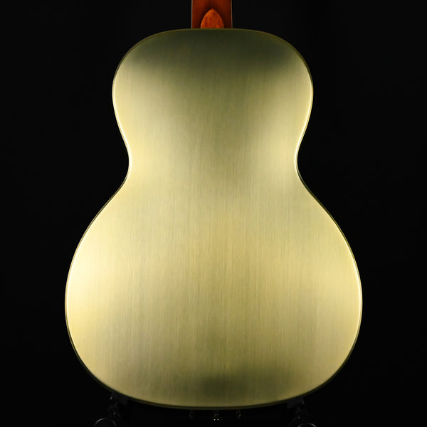 Gretsch G9202 Honey Dipper Special Round-Neck Brass Body Resonator Guitar- Bell Bronze (CAXR246004)