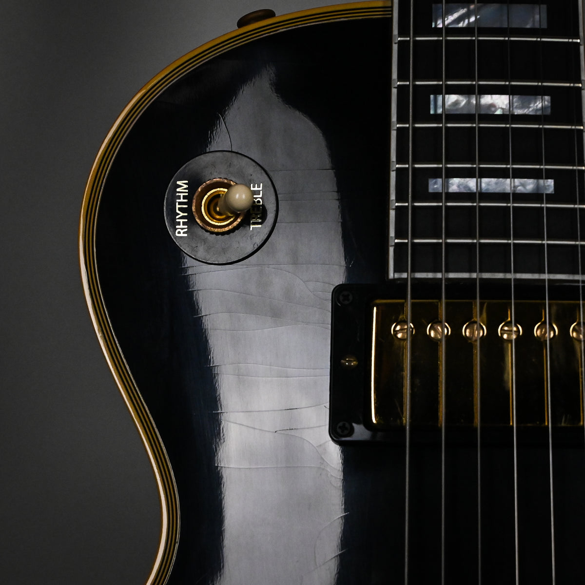 Gibson Custom 1968 Les Paul Custom Reissue Murphy Lab Ultra Light Aged- Ebony 2026 (604418)