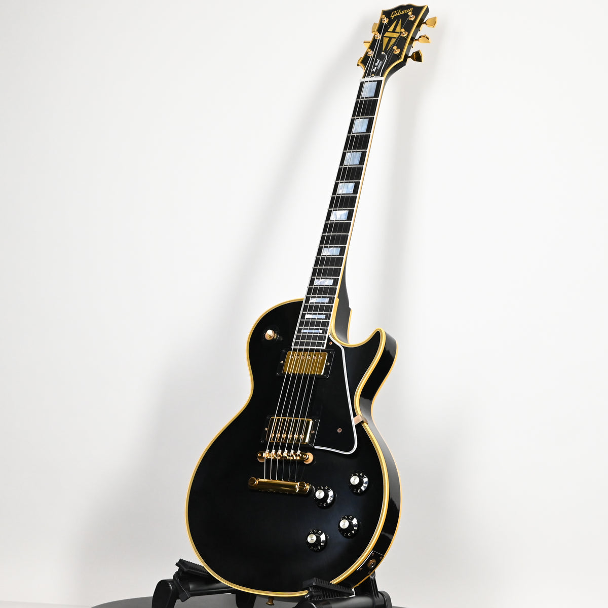Gibson Custom 1968 Les Paul Custom Reissue Murphy Lab Ultra Light Aged- Ebony 2026 (604418)