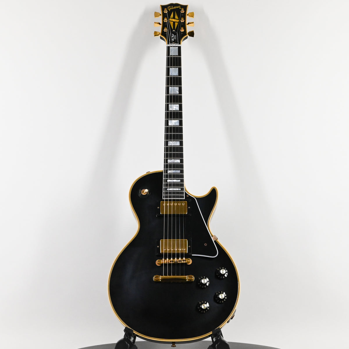 Gibson Custom 1968 Les Paul Custom Reissue Murphy Lab Ultra Light Aged- Ebony 2026 (604418)