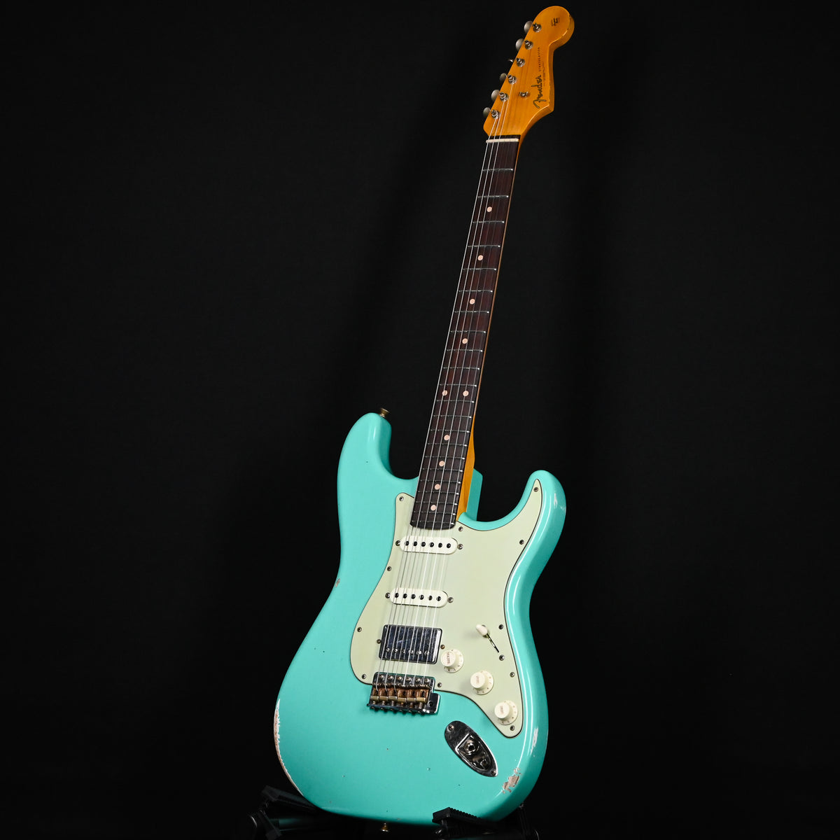 Fender Custom Shop '62 Stratocaster HSS w/ Ash Body, Relic- Sea Foam Green 2026 (R150077)