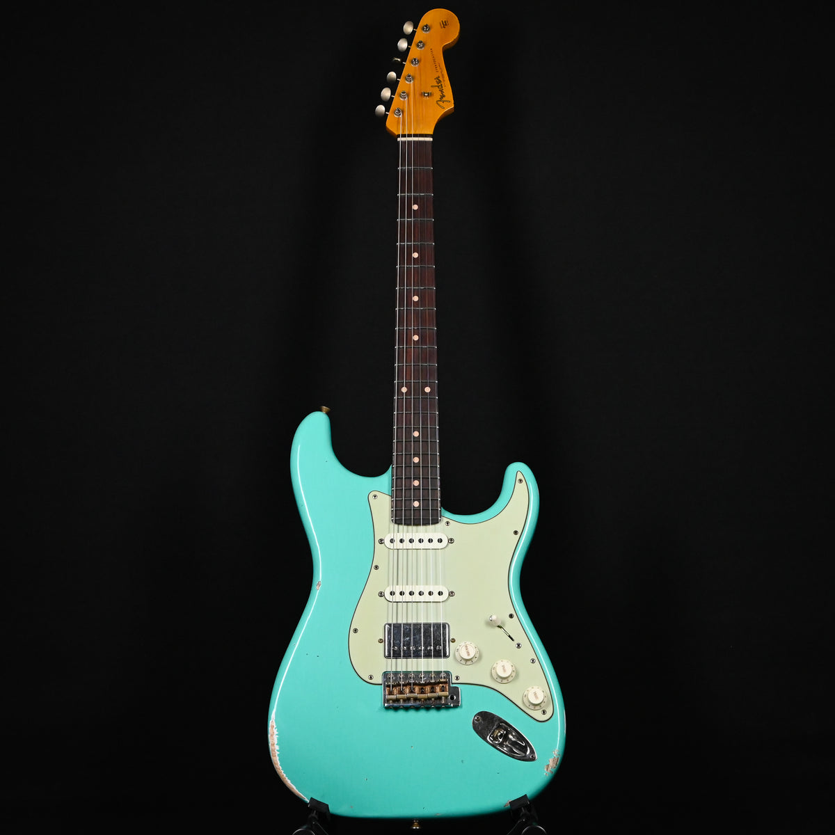 Fender Custom Shop '62 Stratocaster HSS w/ Ash Body, Relic- Sea Foam Green 2026 (R150077)