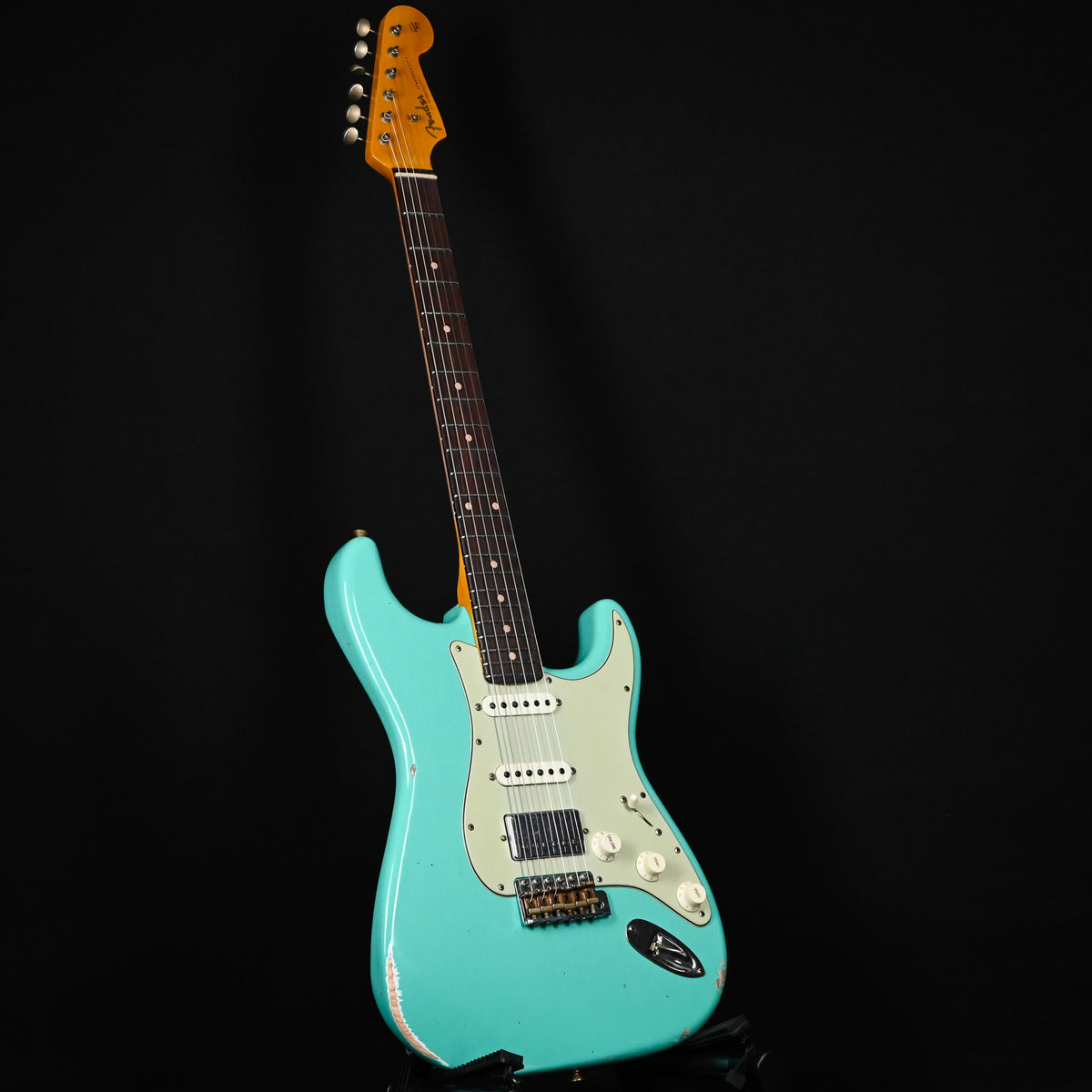 Fender Custom Shop '62 Stratocaster HSS w/ Ash Body, Relic- Sea Foam Green 2026 (R150077)