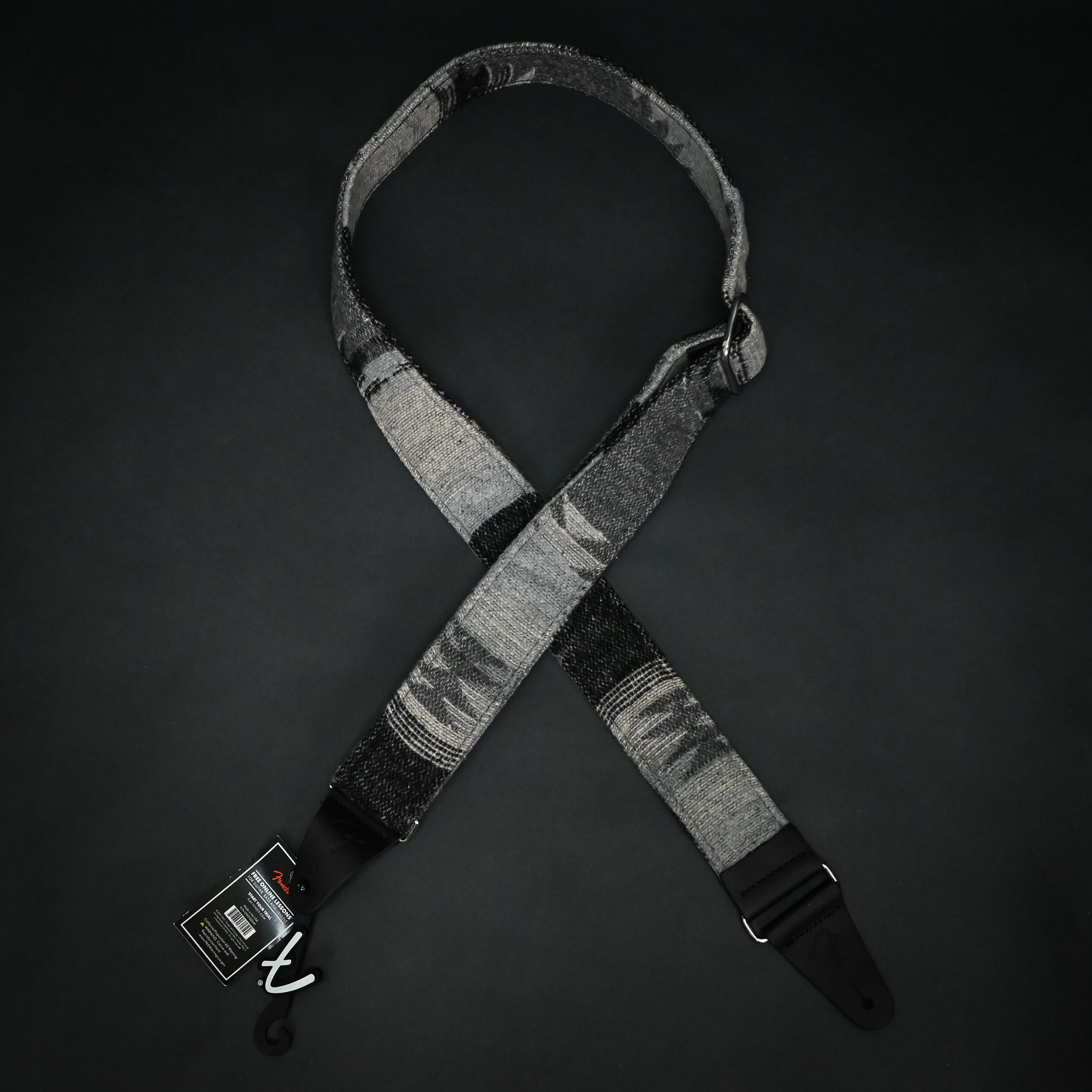 Fender Zion 2" Guitar Strap - Gray Aztec
