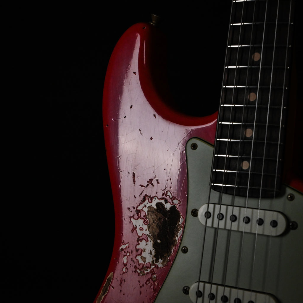 Fender Custom Shop '62 Stratocaster HSS w/ Ash Body, Heavy Relic- Fiesta Red 2026 (R151708)