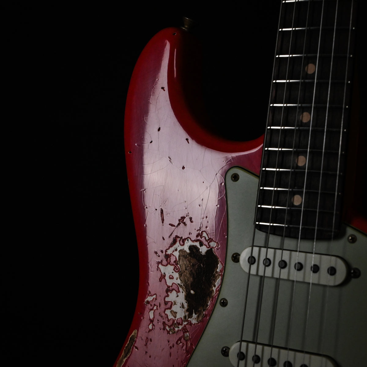Fender Custom Shop '62 Stratocaster HSS w/ Ash Body, Heavy Relic- Fiesta Red 2026 (R151708)