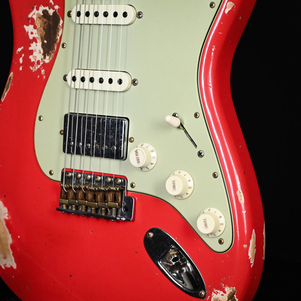 Fender Custom Shop '62 Stratocaster HSS w/ Ash Body, Heavy Relic- Fiesta Red 2026 (R151708)