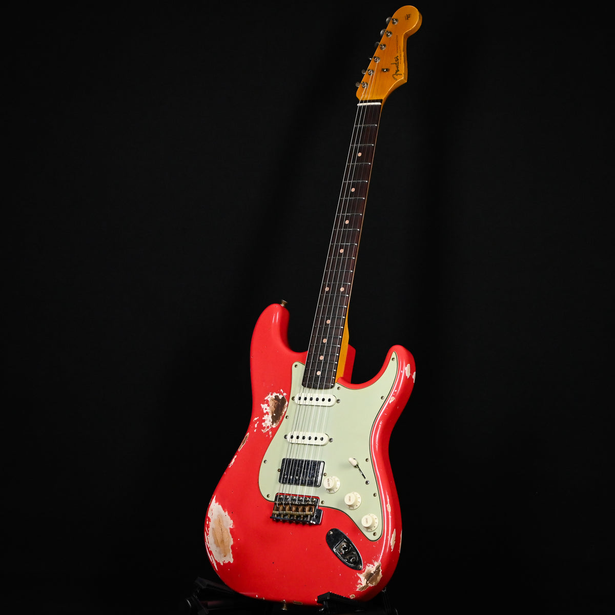 Fender Custom Shop '62 Stratocaster HSS w/ Ash Body, Heavy Relic- Fiesta Red 2026 (R151708)