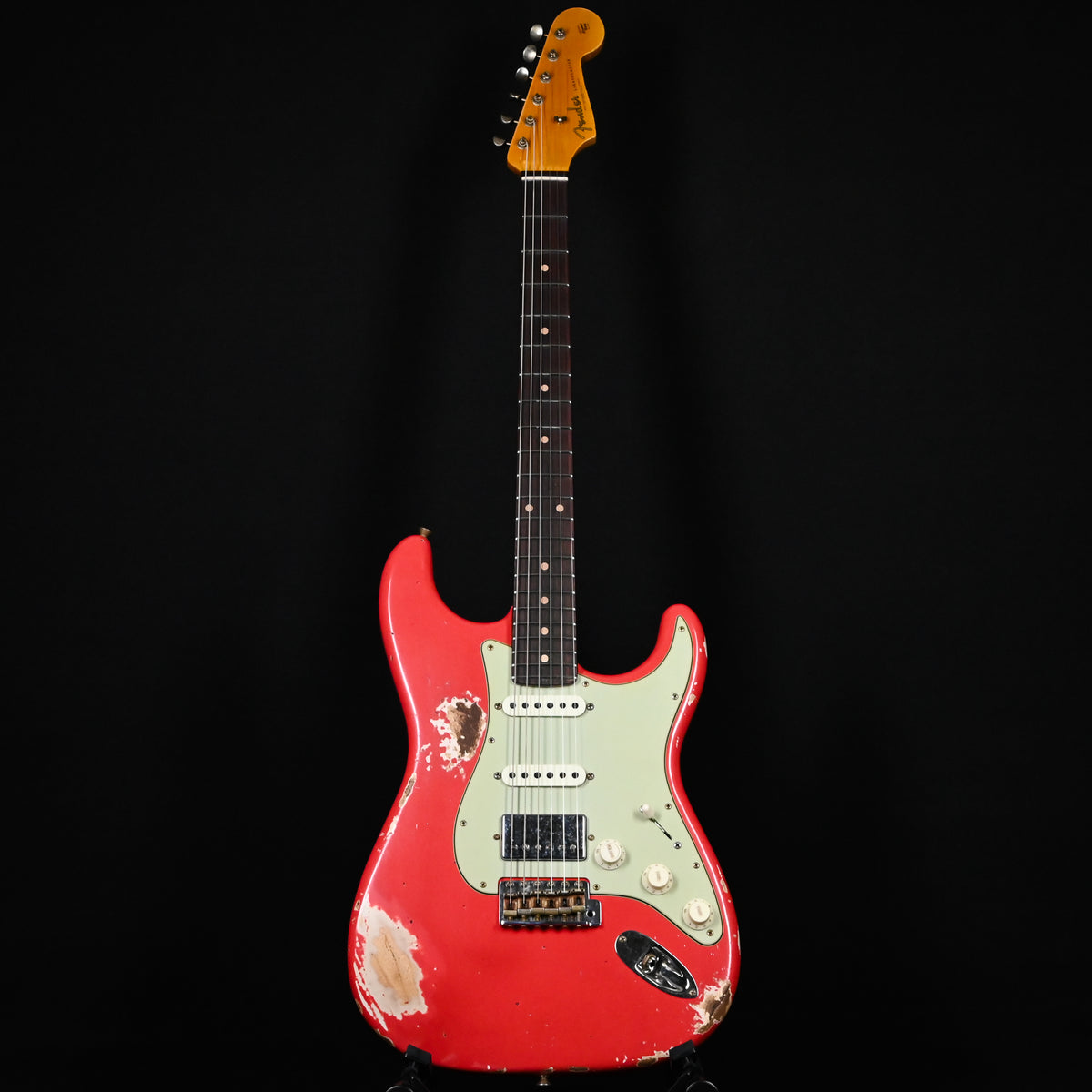 Fender Custom Shop '62 Stratocaster HSS w/ Ash Body, Heavy Relic- Fiesta Red 2026 (R151708)