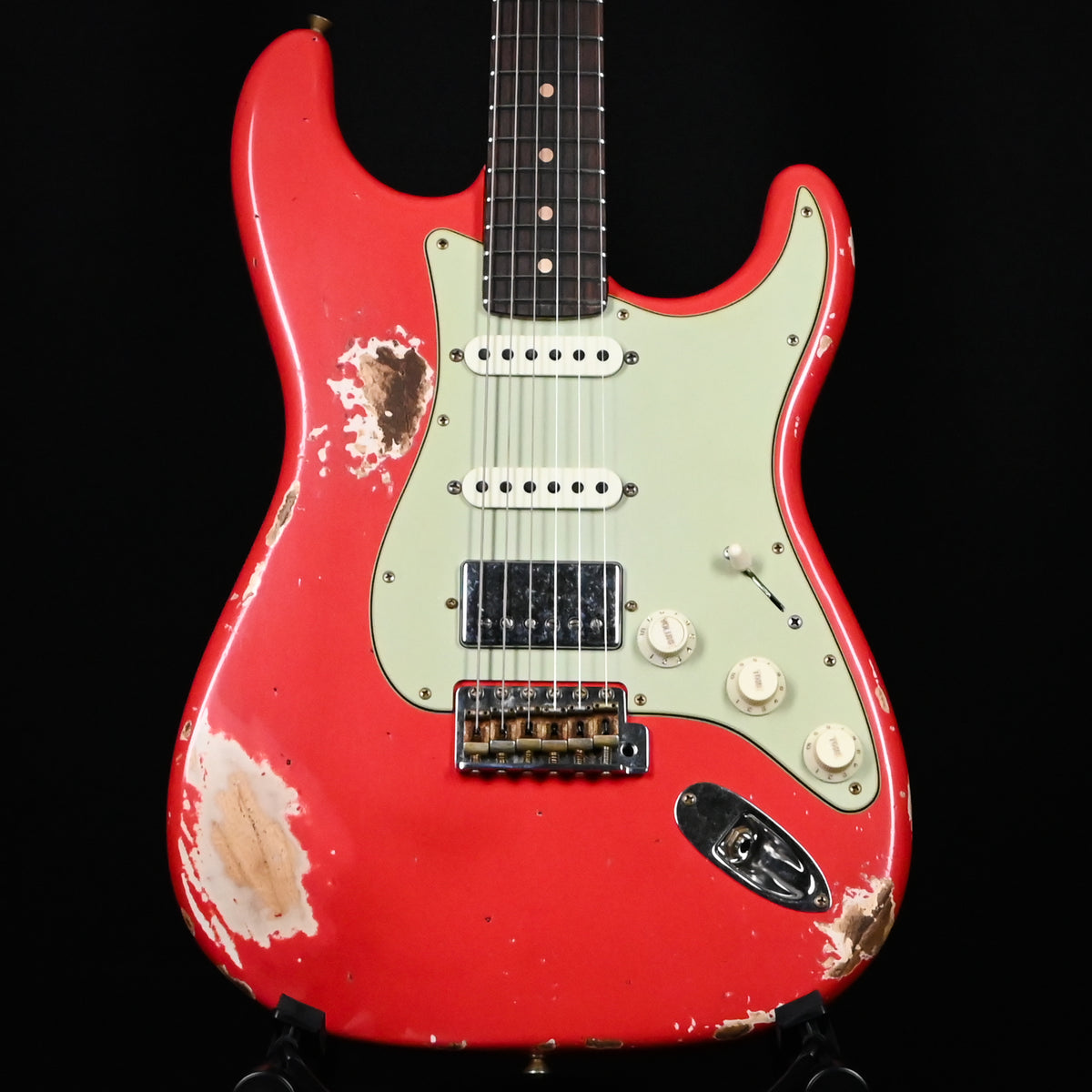 Fender Custom Shop '62 Stratocaster HSS w/ Ash Body, Heavy Relic- Fiesta Red 2026 (R151708)