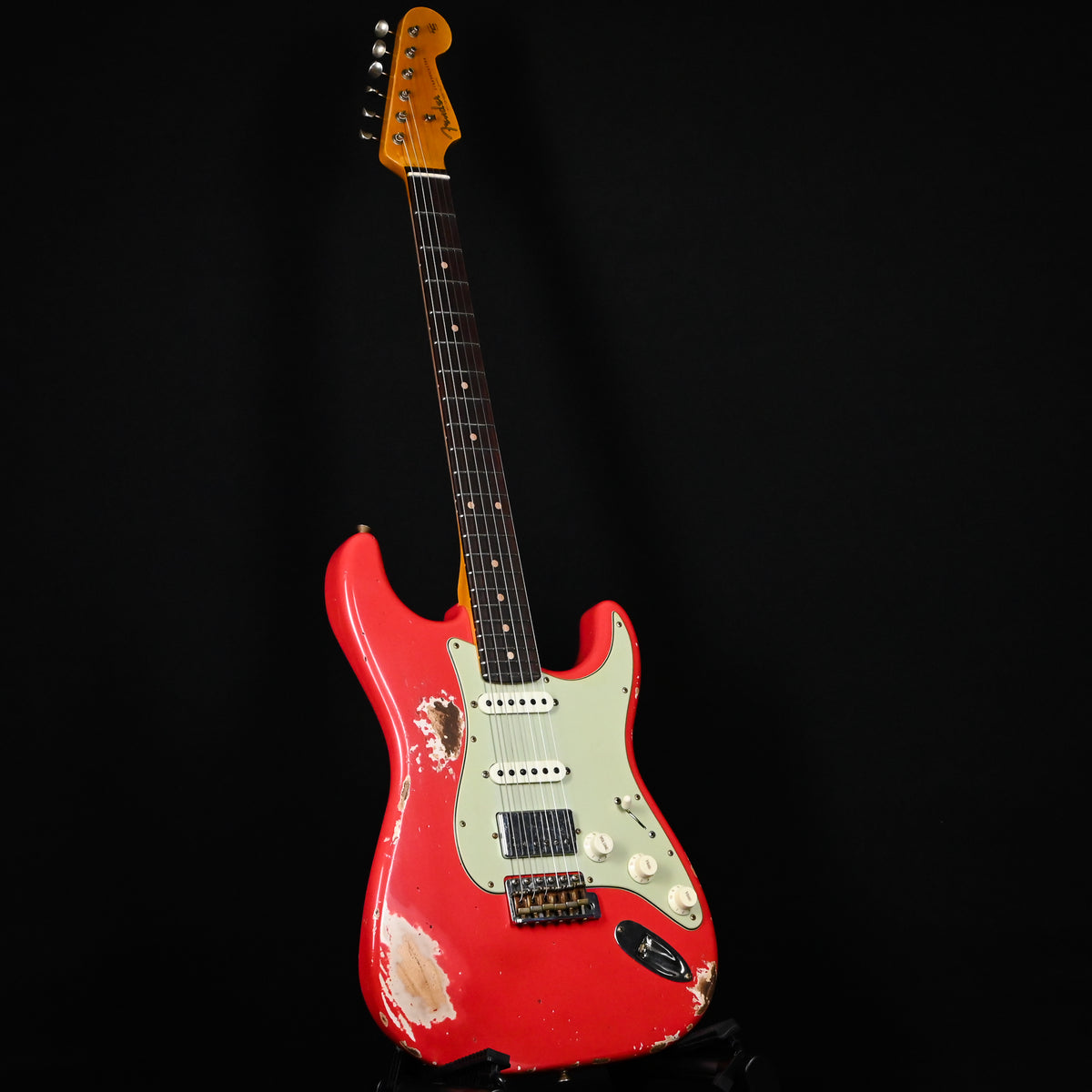 Fender Custom Shop '62 Stratocaster HSS w/ Ash Body, Heavy Relic- Fiesta Red 2026 (R151708)