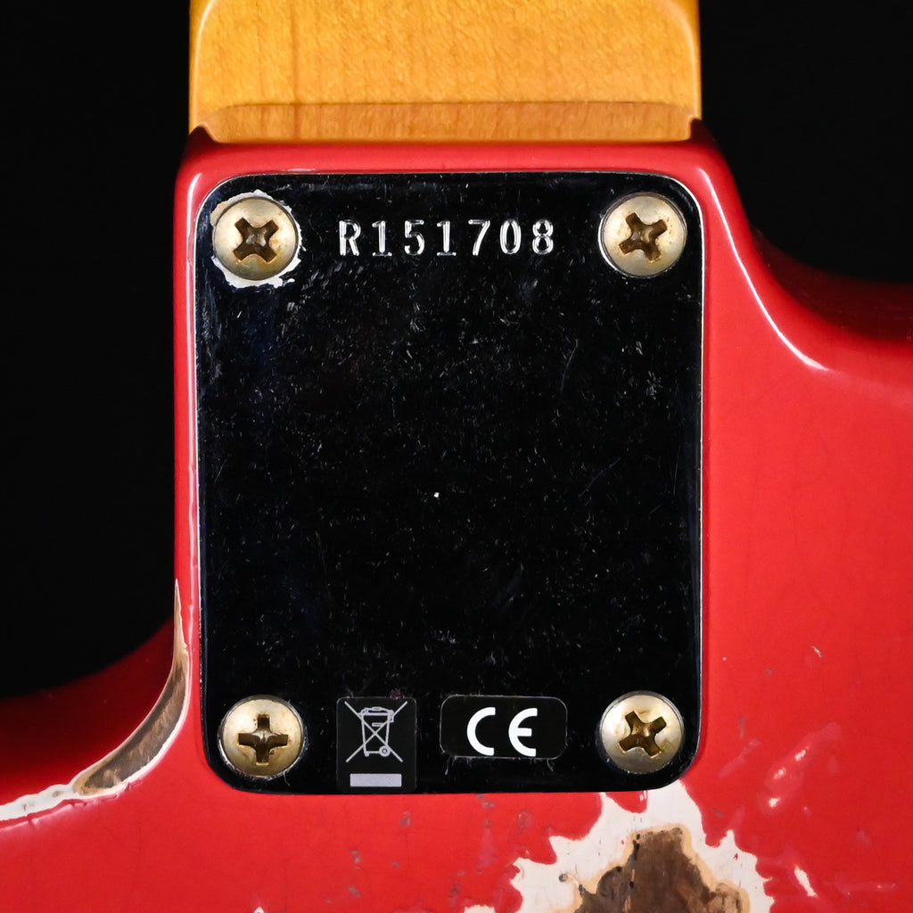 Fender Custom Shop '62 Stratocaster HSS w/ Ash Body, Heavy Relic- Fiesta Red 2026 (R151708)