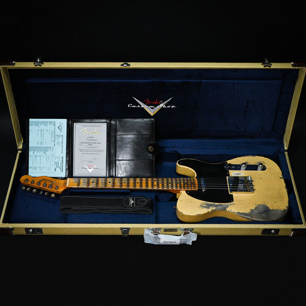 Fender Custom Shop '52 Telecaster Super Heavy Relic- Aged Nocaster Blonde 2026 (R149628)