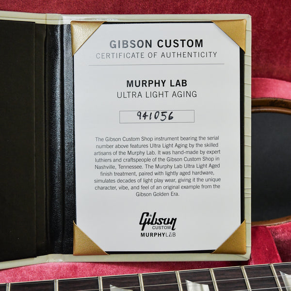 Gibson Custom Murphy Lab 1959 Les Paul Standard Reissue Ultra Light Aged Factory Burst 2024 (941056)