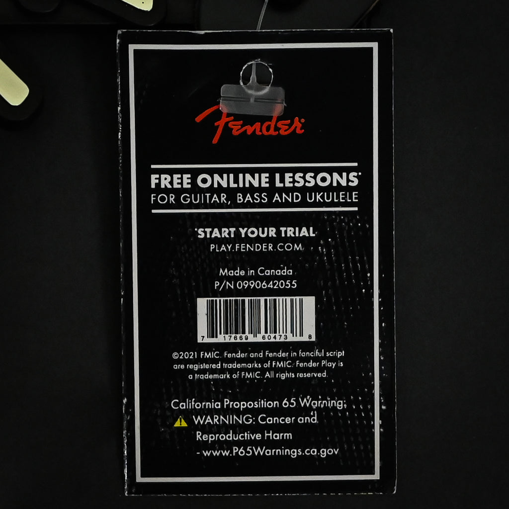 Fender Am Pro Seat Belt 2" Guitar Strap - Mercury