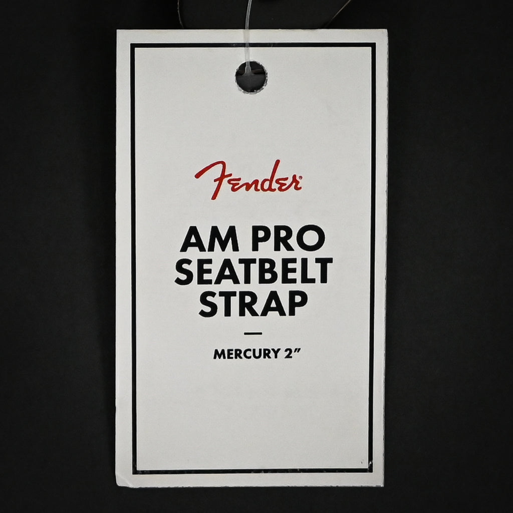 Fender Am Pro Seat Belt 2" Guitar Strap - Mercury