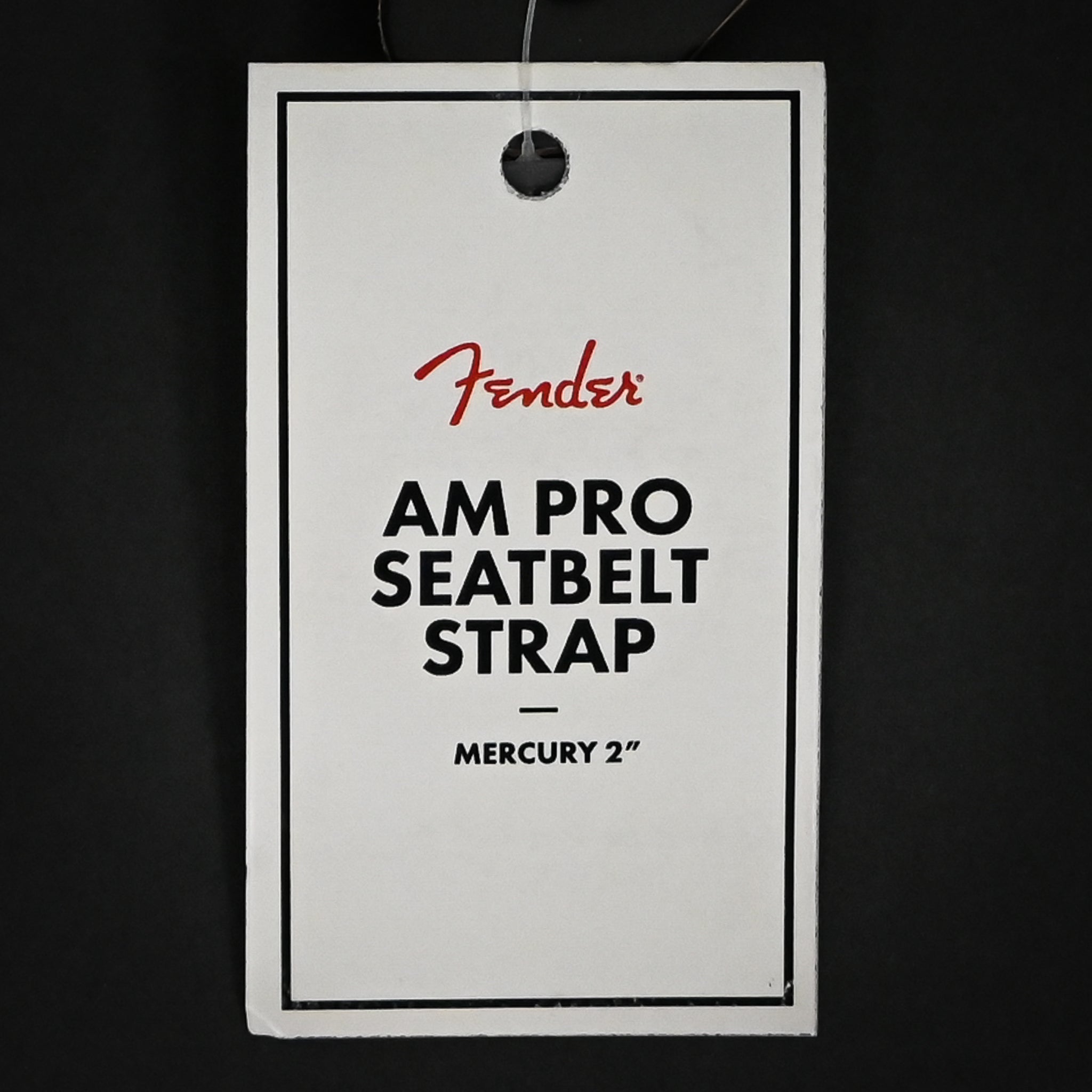 Fender Am Pro Seat Belt 2" Guitar Strap - Mercury