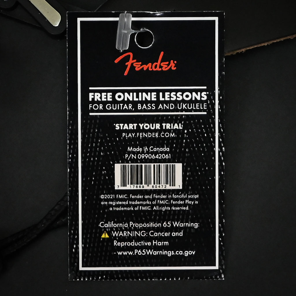 Fender Am Pro Seat Belt 2" Guitar Strap - Dark Night