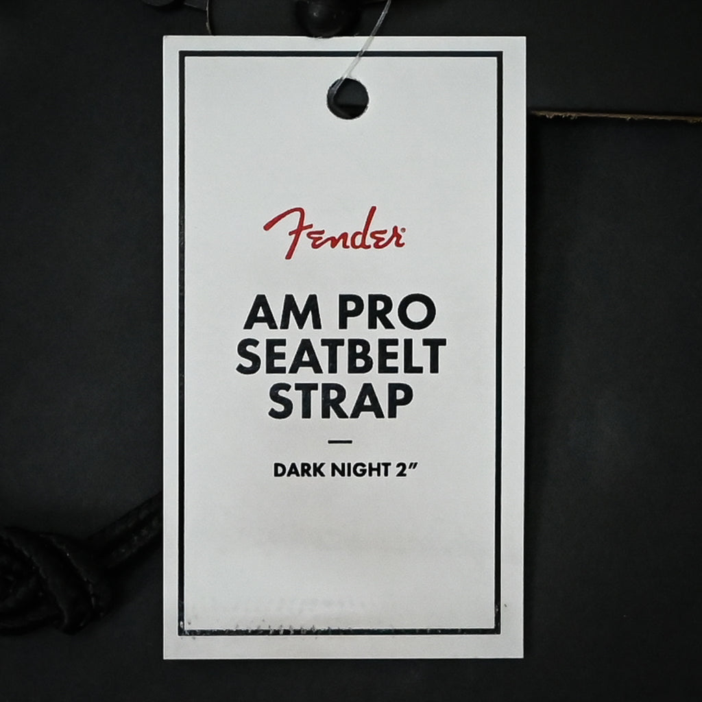 Fender Am Pro Seat Belt 2" Guitar Strap - Dark Night